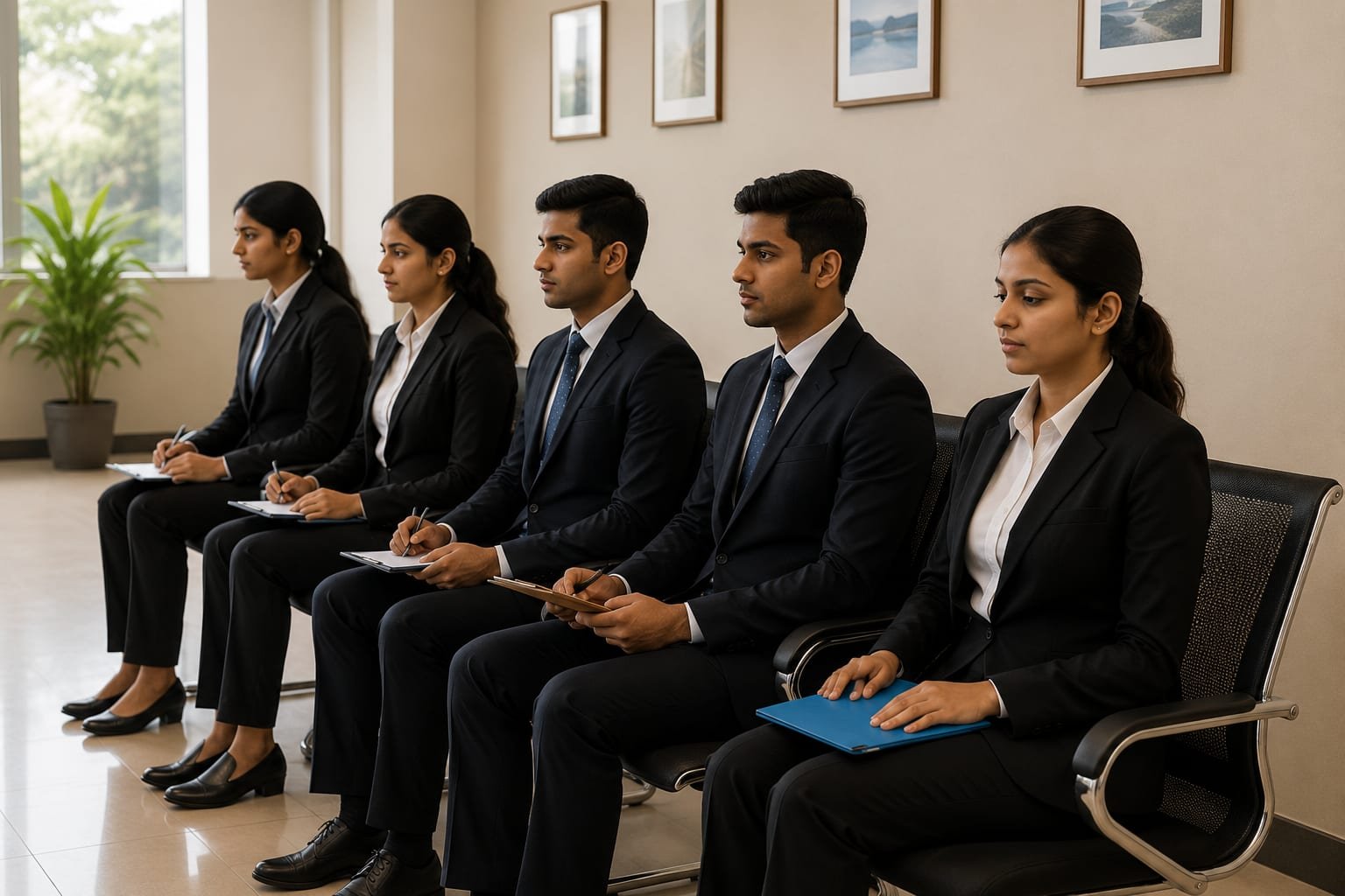 A Samvad batch in session